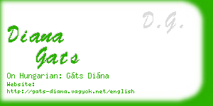 diana gats business card